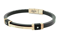 Bracelet Zancan Man in Rubber Zircone EHB420 - EHB420
